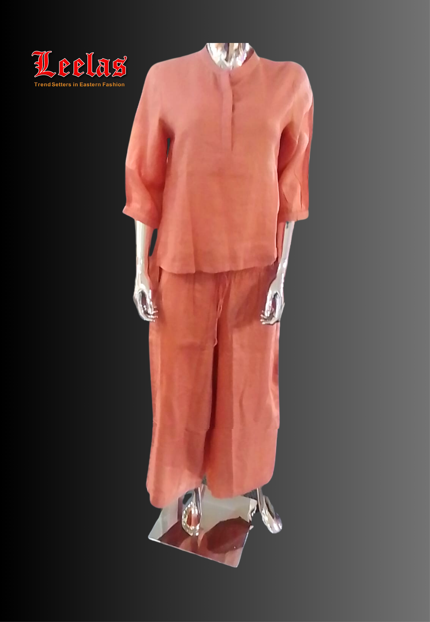Coral Indo Western co-ord set , Indian Wear Houghton Johannesburg