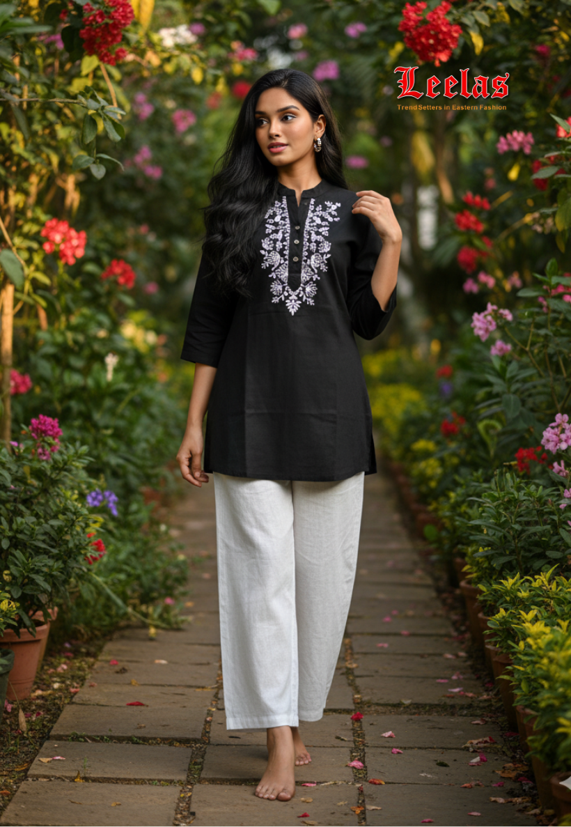 Black kurti top