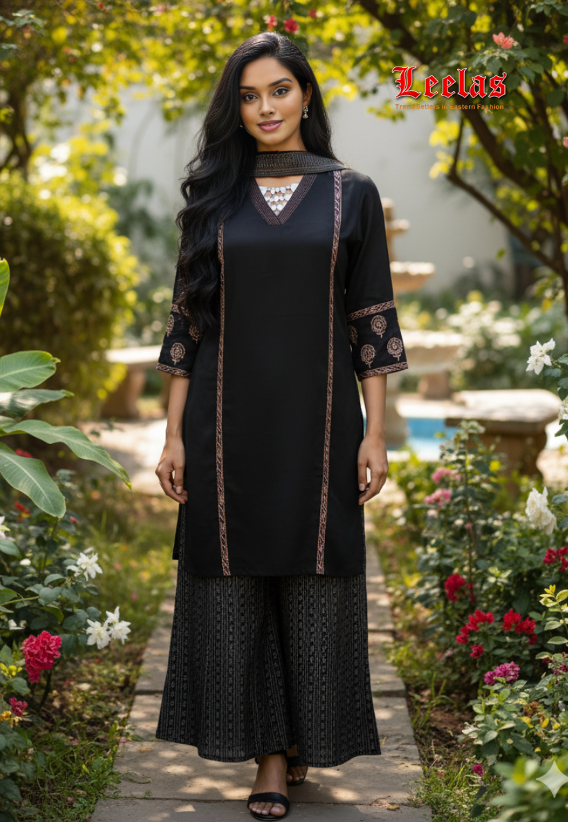 Black Salwar Kameez